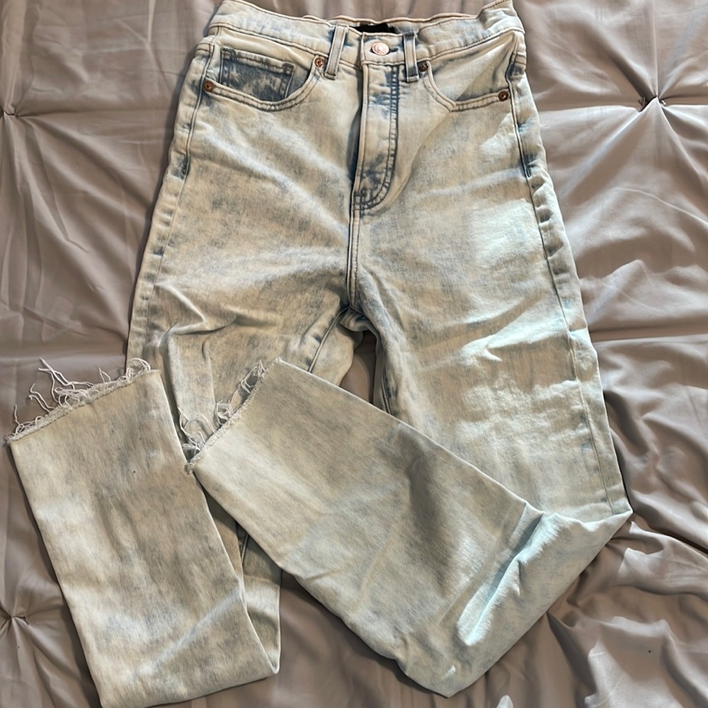 Express Slim Ankle Super High Rise Jeans 0/R